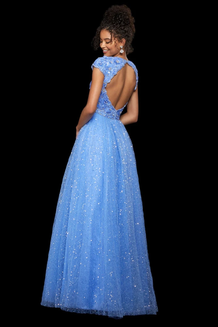 Sherri Hill - 53227 Beaded Jewel Ballgown Dress 6 Sherri Hill - 53227 Beaded Jewel Ballgown Dress