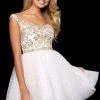 Sherri Hill - 53229 Beaded A-Line Short Dress