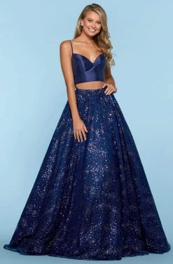 Sherri Hill - 53326 Two-Piece Mikado Ballgown Dress 10 Sherri Hill - 53326 Two-Piece Mikado Ballgown Dress