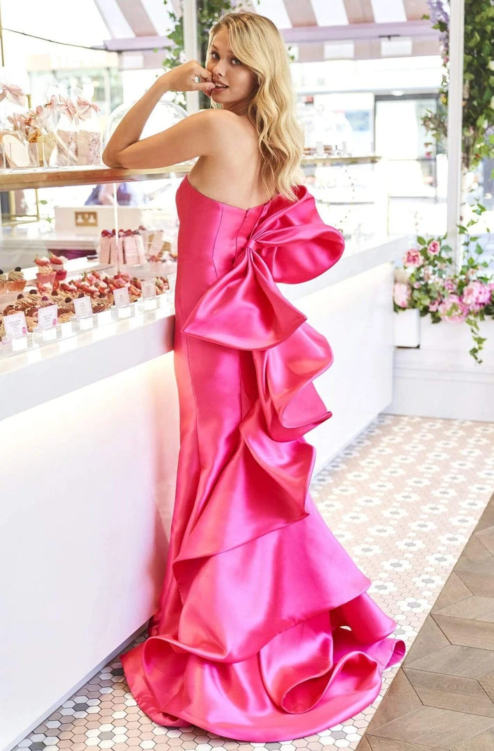 Sherri Hill - 53334 Ruffled Strapless Mermaid Long Dress 7 Sherri Hill - 53334 Ruffled Strapless Mermaid Long Dress