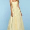 Sherri Hill - 53344 Applique Sweetheart Chiffon A-Line Dress 2 Sherri Hill - 53344 Applique Sweetheart Chiffon A-Line Dress