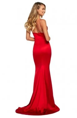 Sherri Hill - 53388 Sweetheart Satin Trumpet Dress 9 Sherri Hill - 53388 Sweetheart Satin Trumpet Dress