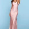 Sherri Hill - 53430 Plunging V-neck Jersey Trumpet Dress