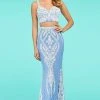Sherri Hill - 53437 Two Piece Applique Sheath Dress