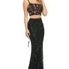 Sherri Hill - 53445 Two-Piece Beaded Sheath Dress 1 Sherri Hill - 53445 Two-Piece Beaded Sheath Dress