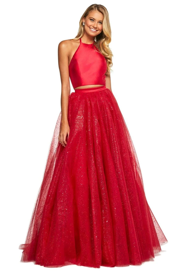 Sherri Hill - 53500 Two Piece Halter Neckline Dress 3 Sherri Hill - 53500 Two Piece Halter Neckline Dress