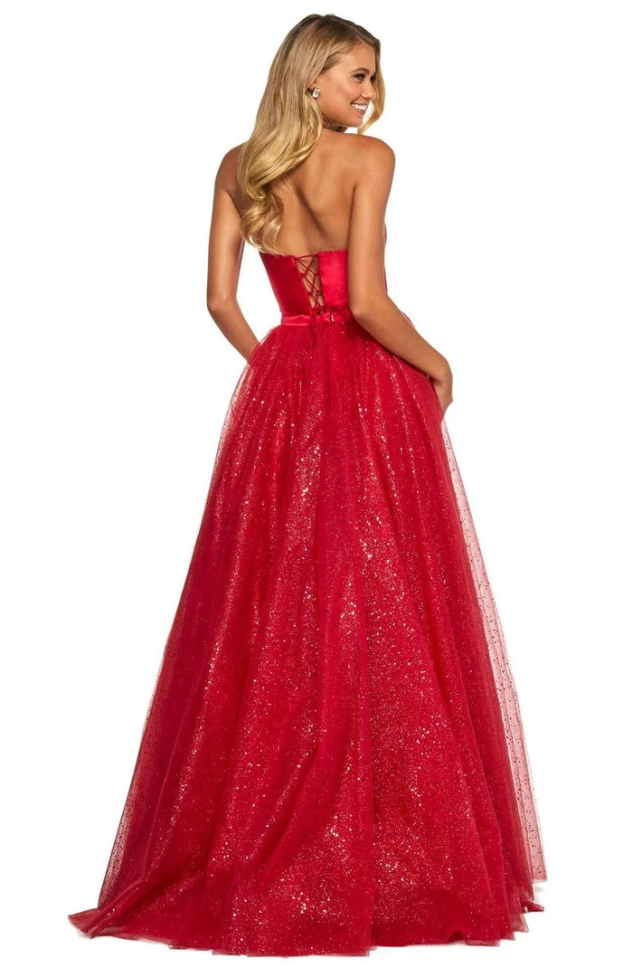 Sherri Hill - 53500 Two Piece Halter Neckline Dress 4 Sherri Hill - 53500 Two Piece Halter Neckline Dress