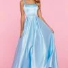 Sherri Hill - 53528 Beaded Scoop Neck Mikado A-Line Gown 1 Sherri Hill - 53528 Beaded Scoop Neck Mikado A-Line Gown