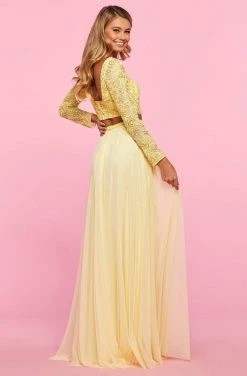 Sherri Hill - 53559 Beaded Two-Piece A-Line Dress