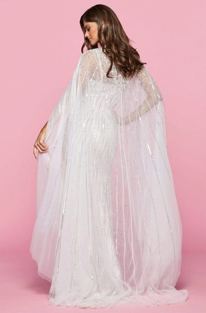 Sherri Hill - 53611 V-Neck Beaded Fitted Dress 4 Sherri Hill - 53611 V-Neck Beaded Fitted Dress