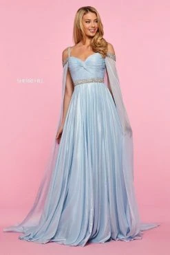 Sherri Hill - 53630 Ruched Beaded Chiffon A-line Dress 23 Sherri Hill - 53630 Ruched Beaded Chiffon A-line Dress