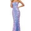 Sherri Hill - 53819 Fully Beaded Long Sheath Dress