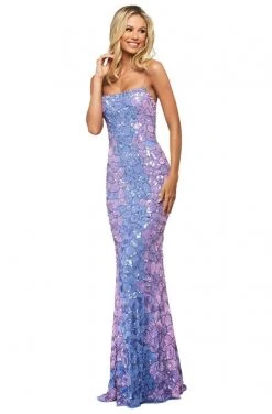 Sherri Hill - 53819 Fully Beaded Long Sheath Dress