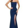 Sherri Hill - 53877 Sexy Back Strapless Trumpet Dress