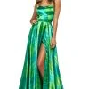 Sherri Hill - 53888 Scoop Satin A-Line Dress 2 Sherri Hill - 53888 Scoop Satin A-Line Dress