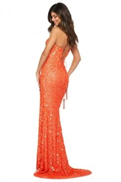Sherri Hill - 53891 Fully Beaded Strapless Evening Dress