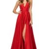 Sherri Hill - 53904 Plunging Bodice A-Line Taffeta Dress