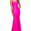 Sherri Hill - 53906 Scoop Neck Jersey Trumpet Dress