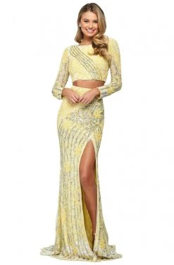 Sherri Hill - 53916 Two-Piece Sequin Sheath Dress