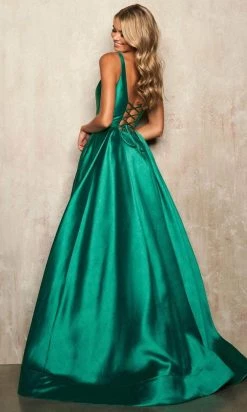 Sherri Hill - 54180 Sleeveless Square Neck Gown