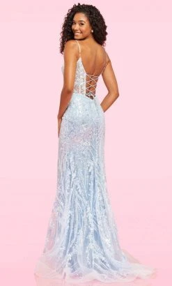 Sherri Hill - 54275 Strappy Sequin Mermaid Dress
