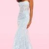 Sherri Hill - 54278 Applique Sweetheart Trumpet Gown With Train 2 Sherri Hill - 54278 Applique Sweetheart Trumpet Gown With Train