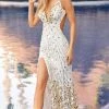 Sherri Hill - 54912 Exposed Skin Beaded Regal Gown