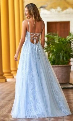 Sherri Hill - 54917 Scoop Embellished A-line Dress