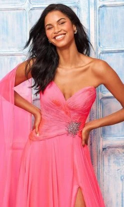 Sherri Hill - 54955 Sweetheart Shirred A-Line Gown