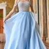 Sherri Hill - 54976 Draped Off Shoulder Ballgown