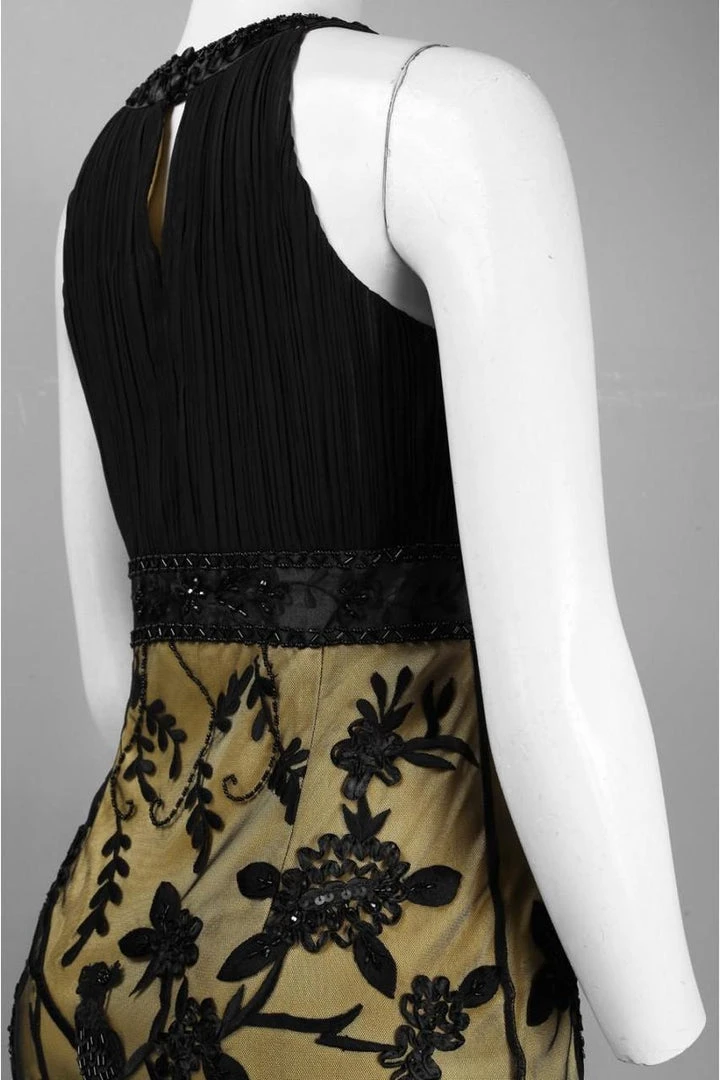 Sue Wong - Keyhole Lace Dress N4117 5 Sue Wong - Keyhole Lace Dress N4117